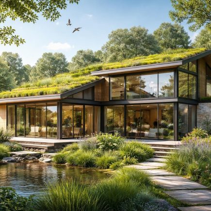 maison-moderne-ecologique-toit-vegetal