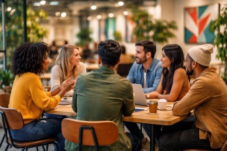 personnes-discussion-espace-coworking-moderne