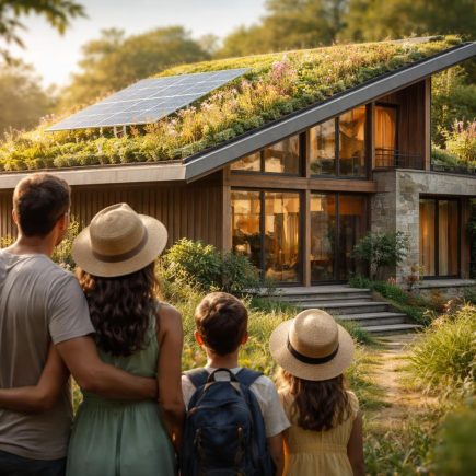 maison-ecologique-toit-vegetal-famille