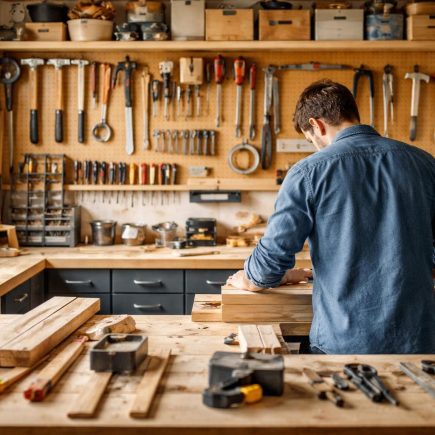 atelier-bricolage-outils-etabli-projet-bois