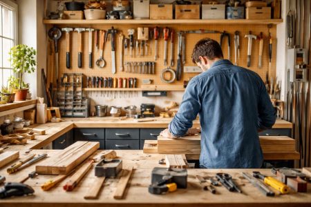 atelier-bricolage-outils-etabli-projet-bois